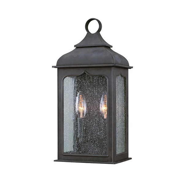 Troy Lighting Henry Street 2 Light Wall Sconce 15 In. Textured Bronze B2010-TBZ - main