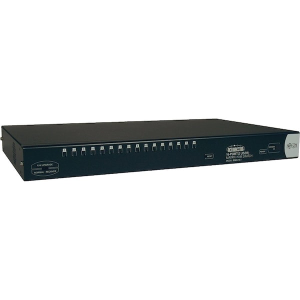 Tripp Lite KVM, 16-Port, Cat5, Matrix, 1U, 2 User B060-016-2 - main