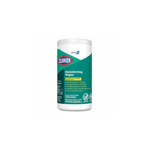 Clorox Disinfectant Wipes, 75 Count, Canister, Fresh Scent, 6PK 863-15949 - main