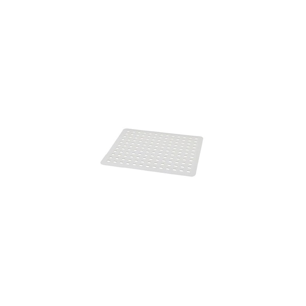 Interdesign Euro Kitchen Sink Mat, White PVC, 11 x 12.5-In. 36601 - main