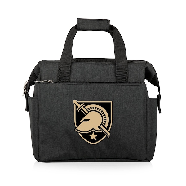 Picnic Time Family Of Brands NCAA Army Black Knights On The Go Lunch Bag Cooler - Soft Cooler Lunch Box, Black 510-00-179-764-0 - main