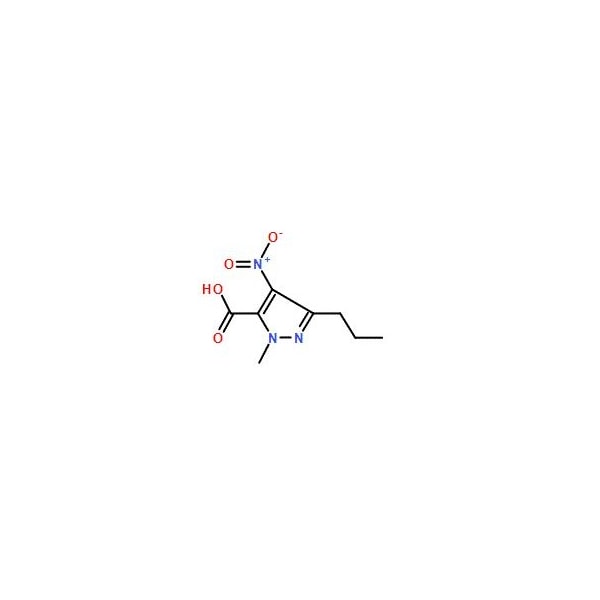 Ak Scientific 1-Methyl-4-nitro-3-propyl-1H-pyrazole-5-carboxylic acid (5g), CAS 139756-00-6 Z2313-5g - main