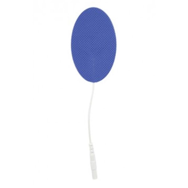 Fasttrack2Fitness 1.5 x 2.5 in. Reusable Electrodes Oval, Blue, 4PK FA1705913 - main