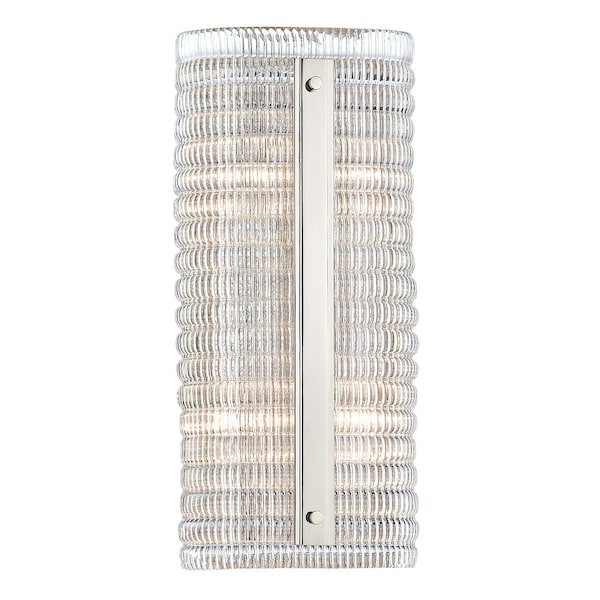 Hudson Valley Lighting Athens 4 Light Wall Sconce 7 In. Polished Nickel 2854-PN - main