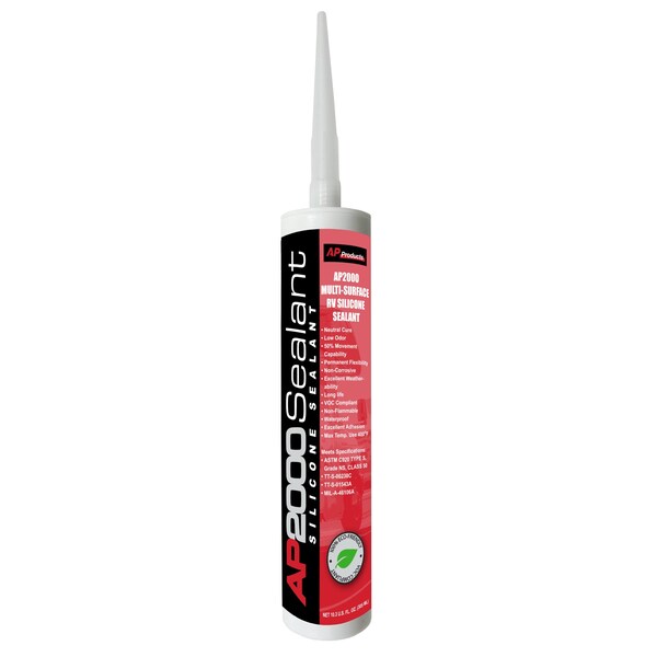 Ap Products AP2000 Sealant - 10.3 oz., White 017-2002 - main