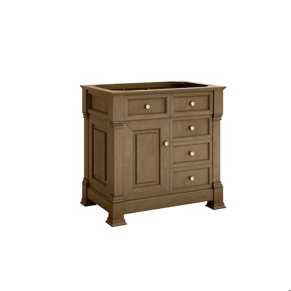James Martin Vanities Brookfield 36 in. Single Vanity, Honey Oak 547-V36-HNO - main