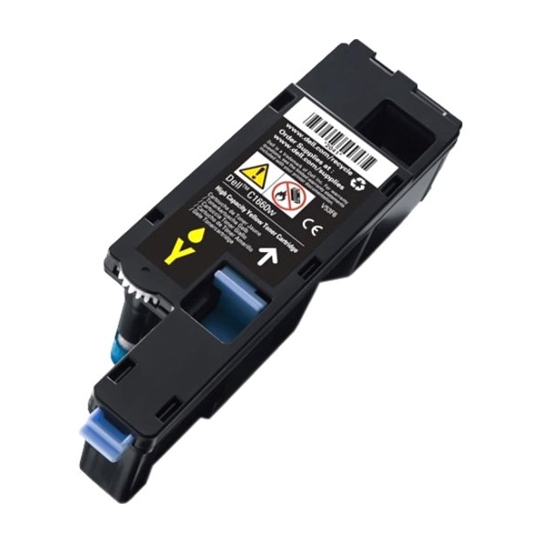 Dell High Yield Laser Toner Cartridge - Yellow - 1 / Pack - 1000 Pages V53F6 - main