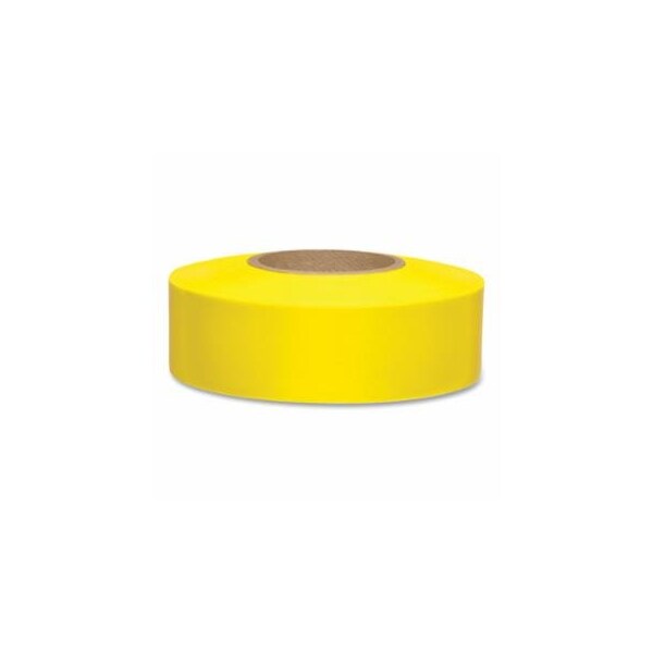 Presco Taffeta Flagging Tape, 1-3/16 in x 150 ft, Flourescent Yellow, 12PK 764-TFYG - main