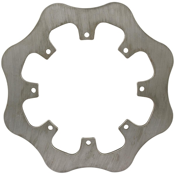 Allstar Performance 0.25 in. Scalloped 8 Bolt Steel Brake Rotor ALL42011 - main