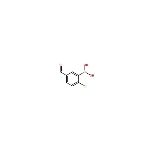Ak Scientific 2-Chloro-5-formylphenylboronic acid (5g), CAS 1150114-78-5 X1321-5g - main