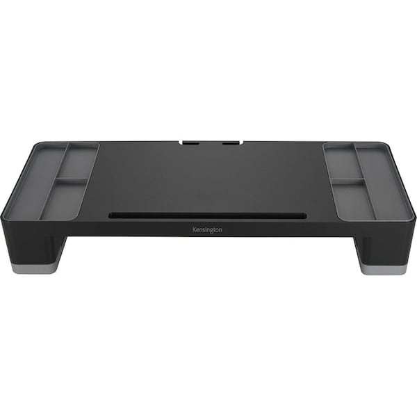 Kensington Organizing Monitor Stand - 40 lb Load Capacity - 3.8" Height x 24.4" Width x 10.4" Depth - Desk K58300WW - main