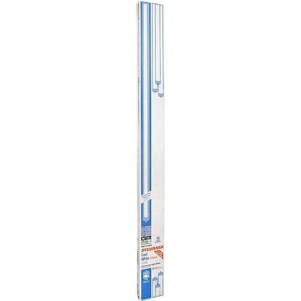 Sylvania Fluorescent Bulb, 75 W, T12 Lamp, Single Pin Lamp Base, 3872 Lumens, 4100 K Color Temp, Cool White Light 29858 - main