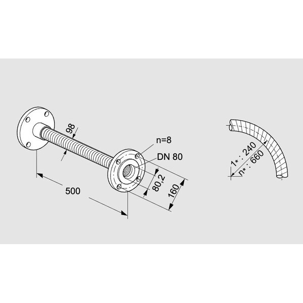 Honeywell Kromschroder TB, FLX, SS, ES 80F500 KS03263081 - main