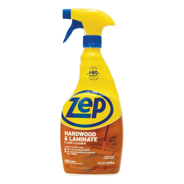 Zep Hardwood and Laminate Cleaner, 32 oz Spray Bottle ZUHLF32EA - main