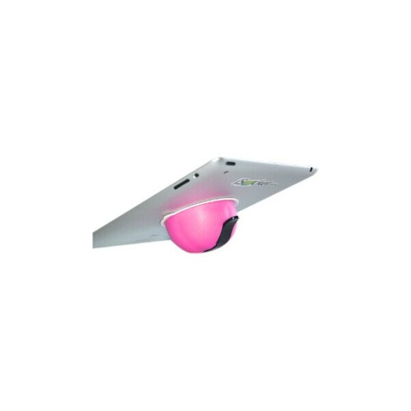Palladium Safety Solutions Dba Isucker iSucker iPad/Tablet Stand and Ergonomic Holder - Pink with Black Lever, 9001PK IS-9001-PK-BK - main