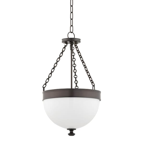 Hudson Valley Lighting Barrington 3 Light Pendant 14 In. Historic Bronze 324-HB - main