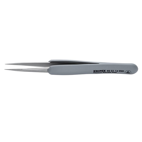 Knipex Precision Tweezers, 4 in L 92 21 14 ESD - main