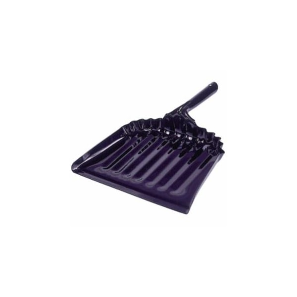 Weiler Dust Pan, 12 in W, 13-1/2 in L, 20 Gauge Steel, Black, 12PK 804-71078 - main