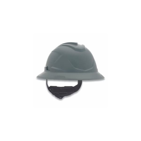 V-Gard C1 Hard Hat, Fas-Trac III 4 Point Ratchet, Non-Vented, Gray, 16PK 454-10215845 - main