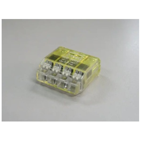 Nichifu Push-In Wire Connector, 4-pole QLX 4 - main