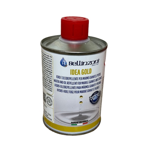 Bellinzoni Idea Gold - 250ml. Protects Marble and Granite Stones from a Wide Range of Stains. BIG250 - main