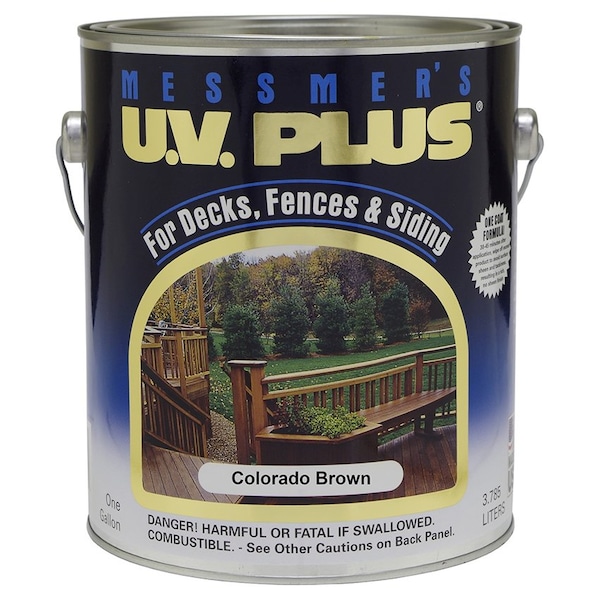 U.V. Plus Gal Messmers CMS-611-1 Colorado Brown Oil Based Penetrating Wood Finish, 250 VOC CMS-611 - main