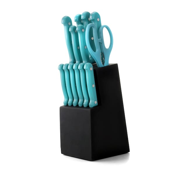 Megachef 14 Piece Cutlery Set in Teal MC-CS1200 - main