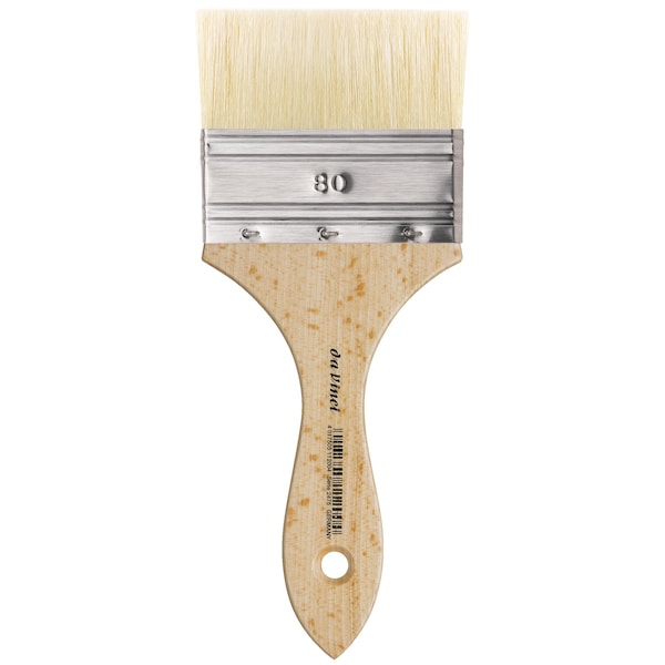 Da Vinci MAESTRO2 Mottler Brush, Natural Bristle, Acrylic & Oil, Flat, Series 2475, Size 80 VA-2475_80 - main