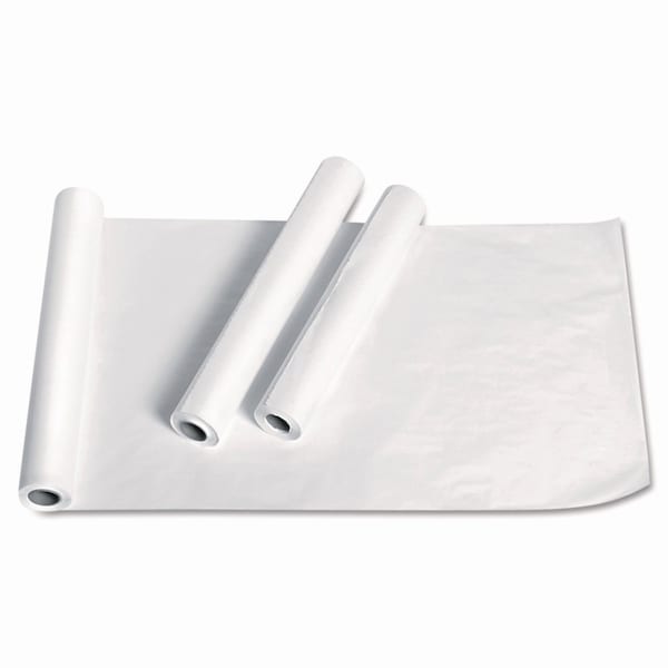 Medline Exam Table Paper, Deluxe Crepe, 21in x 125 ft, White, 12PK NON24325 - main