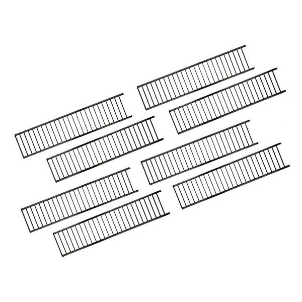 Keystone Straight Blade Louver Kit for 8ft Series A Linear Arch Fixtures. Louver compatible end caps sold se KT-LALED-8A-LVR-2-KIT - main