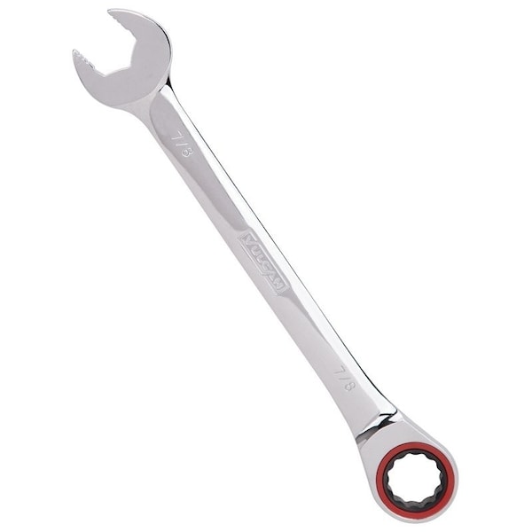 Vulcan Combination Wrench, SAE, 7/8 in Head, Chrome Vanadium Steel, Polished Mirror PG7/8 - main