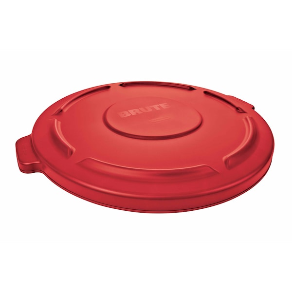 Rubbermaid Commercial BRUTE 32 GALLON LID RED SMFG263100RED - main