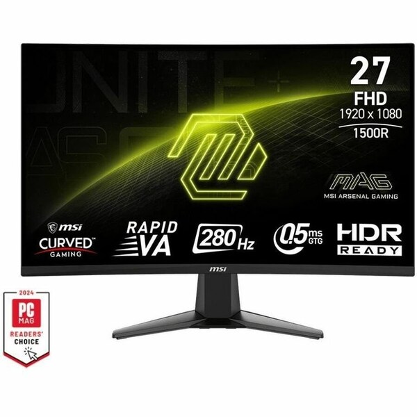 Msi MAG 276CXF 27 inch Curved display monitor 280Hz MAG276CXF - main