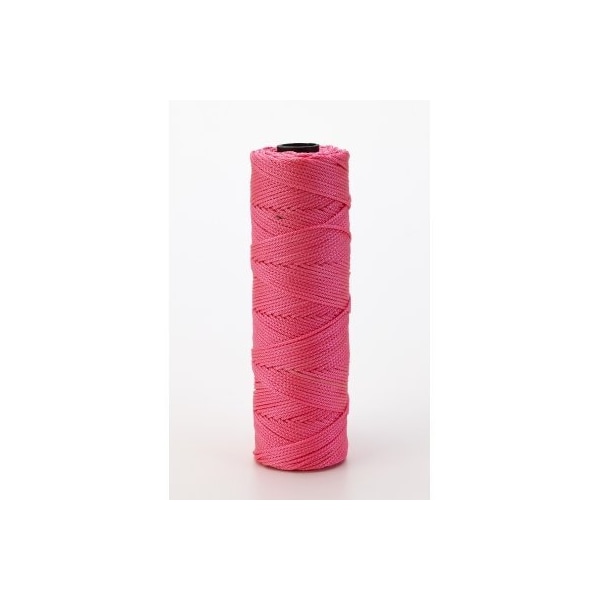 Mutual Industries BRAIDED NYLON MASON TWINE GLO PINK, 6PK 14662-175-250 - main