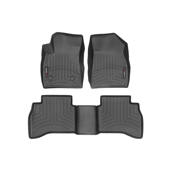 Weathertech Black, Front and Rear Floorliners 441617-1-5 - main