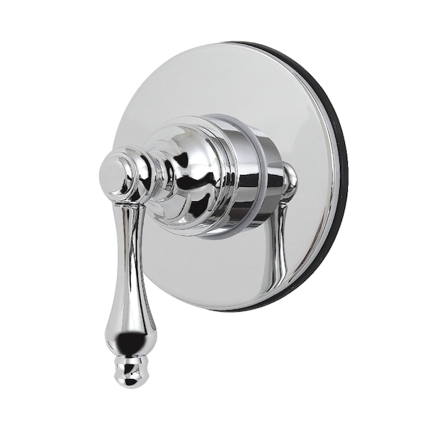 Kingston Brass Single-Handle Six-Way Diverter Valve with Round Trim Kit, Polished Chrome KS4031AL - main