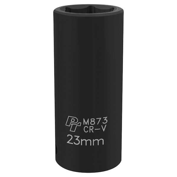 Performance Tool 1/2 In Dr. Deep Impact Socket 23Mm Socket Dp Imp 2, M873 M873 - main