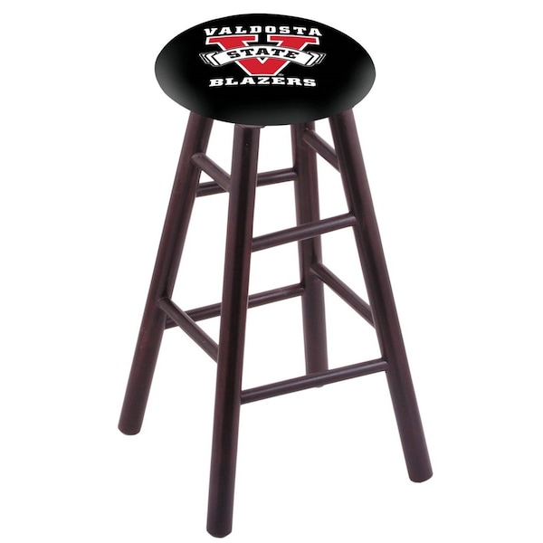 Holland Bar Stool Co Maple Bar Stool, Dark Cherry Finish, Valdosta State Seat RC30MSDC - main
