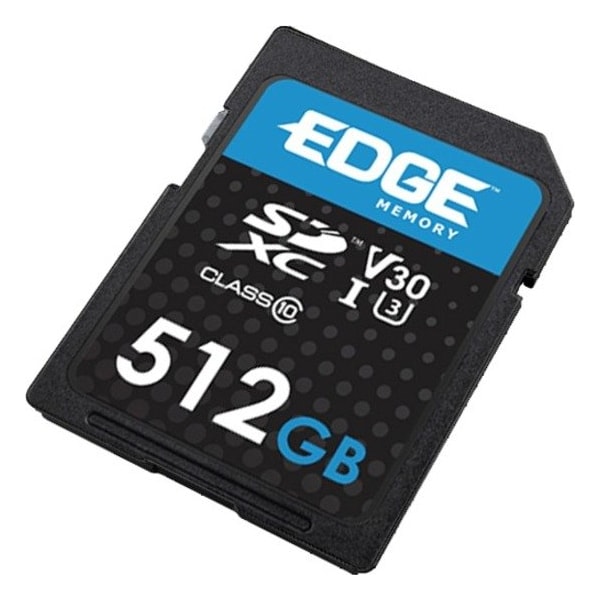 Edge Memory 512Gb Sdxc Vsc (V30 U3) Memory Card PE256821 - main