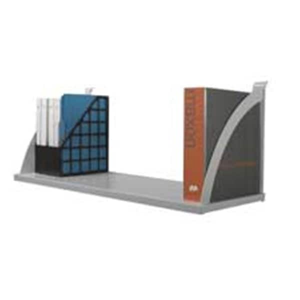 Hon Basyx Partition Mounted Shelf- 36 in. x 12.75 in. x 14.5 in.- Gray BSXVSH36GYGY - main
