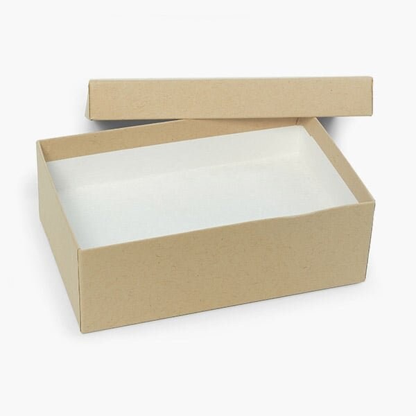 Nashville Wraps Brown Kraft Recycled Jewelry Boxes, 5.5x3.5x2, Fiber Fill, 100PK 15K - main