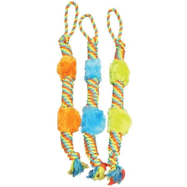 Chomper Toy Pet Tug Plush Rope WB15523 - main
