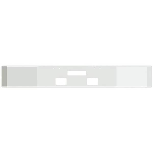 Ilc Repl. For Freightliner Fld120 Sba Year 2001 16 In Chrome Break Back Bumper 10 Gauge Wcenter To WZ-ECXF-E - main