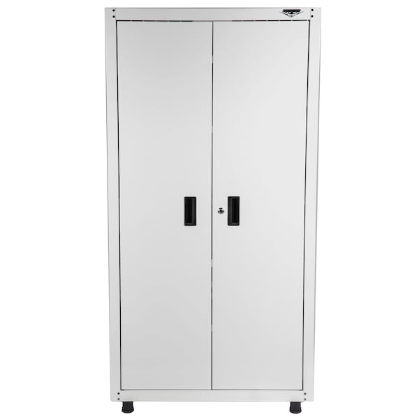Viper Tool Storage 72-Inch H x 36-Inch W Locker with 3 Adjustable Shelves, White V3603LWH - main