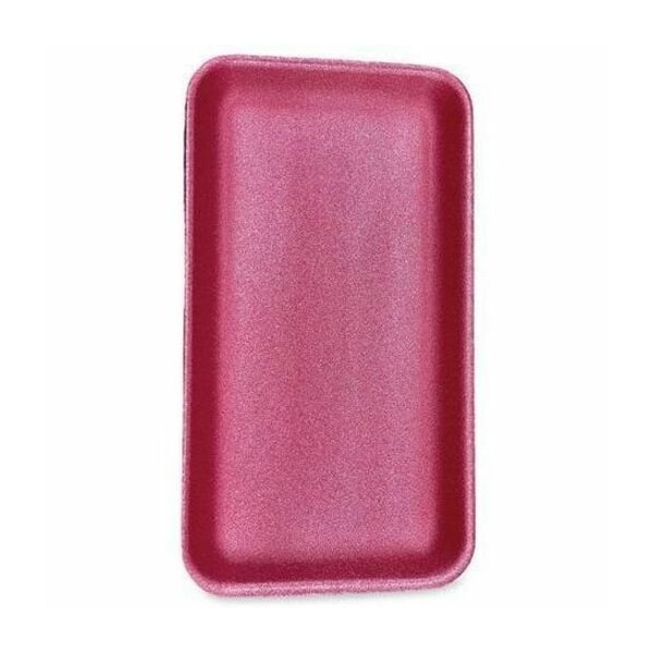 Gen Meat Trays, No 1525, 14.5 x 8 x 0.75, Pink, 250PK 1525PINK - main