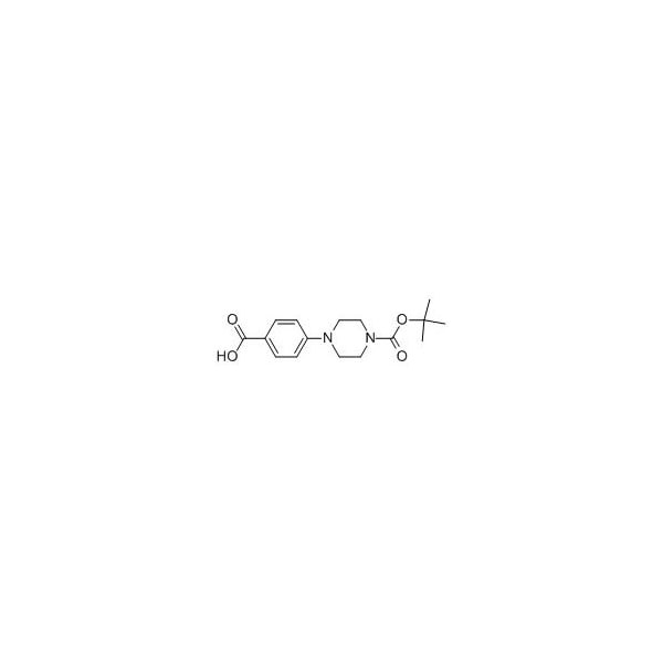 Ak Scientific 1-(4-Boc-piperazinyl)benzoic acid (5g), CAS 162046-66-4 W3528-5g - main
