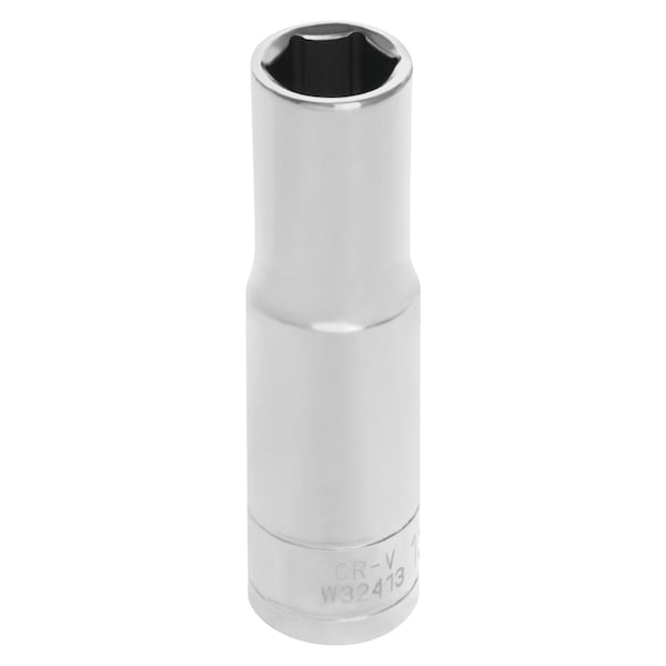 Performance Tool 1/2 In Dr. Deep Socket 13Mm Socket Dp 13Mm, W32413 W32413 - main