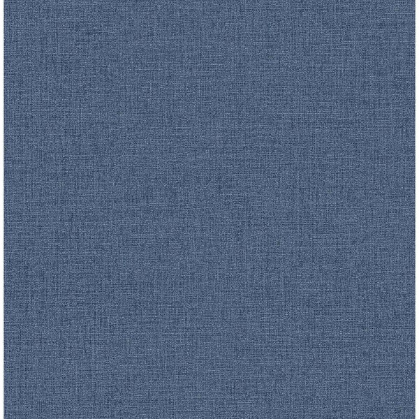 A-Street Prints Glen Dark Blue Texture Wallpaper 4046-M1701 - main