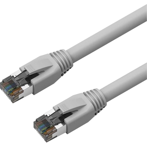Axiom 6-Inch Cat8 Shielded Cable (Gray) C8SBSFTP-G6IN-AX - main