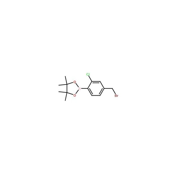 Ak Scientific 4-Bromomethyl-2-chlorophenylboronic acid pinacol ester (1g), CAS 1256360-55-0 X0489-1g - main